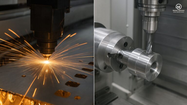 CNC Machining - Laser Cutting - Newport Industries - West Branch - OEMManufacturing