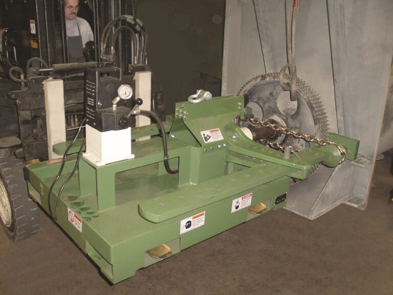 Industrial Pulley Puller - Low Profile - Hydraulic Gear Puller - Newport Industries - West Branch - Motor Repair